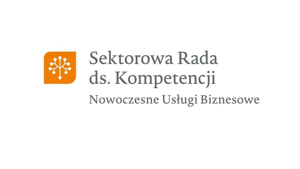 Logo Sektorowa Rada ds. kompetencji - Nowoczesne Usługi Biznesowe
