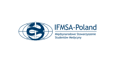 Logo międzynarodowego stowarzyszenia studentów medycyny IFMSA-Poland